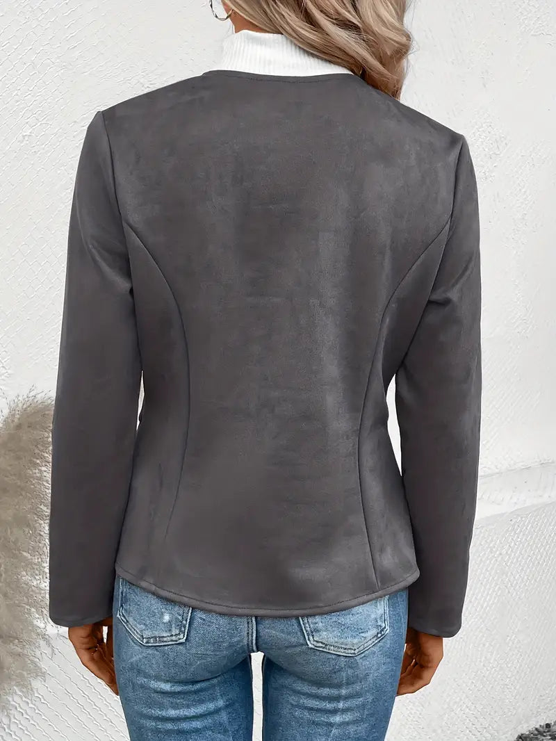 Thalia – Roksana Jacket With Zipper