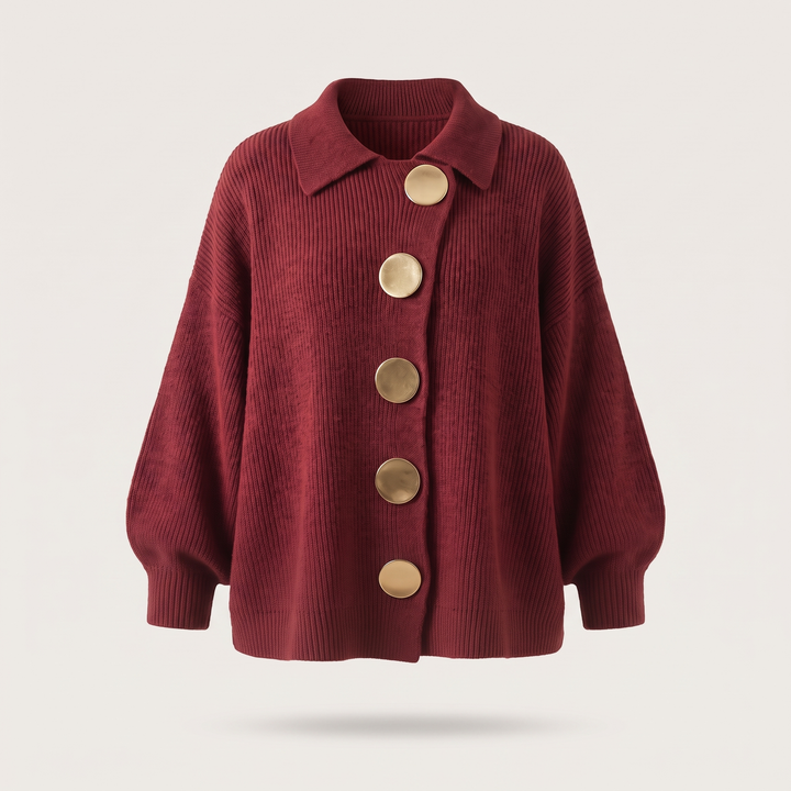 Lucia | Textured Layering Style Knit Cardigan