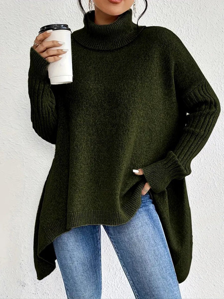 Charley | Cozy And Contemporary Oversized Turtleneck Sweater