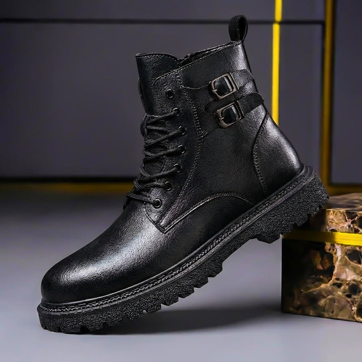 Aiden | Vintage Handcrafted Style Genuine Leather Boots
