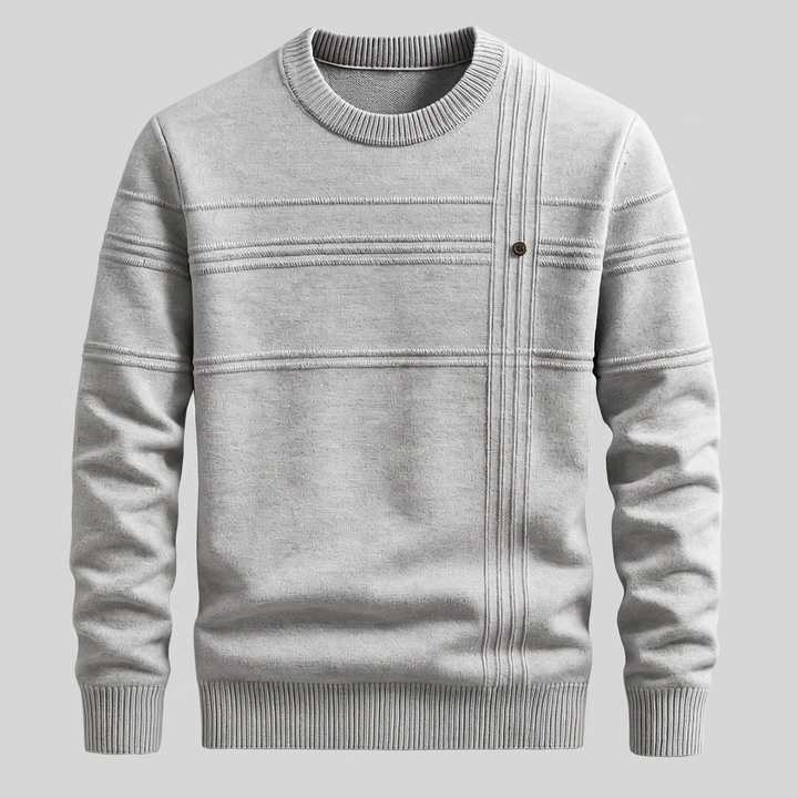 Maverick | Classic Midweight Style Crew Neck Knit Sweater