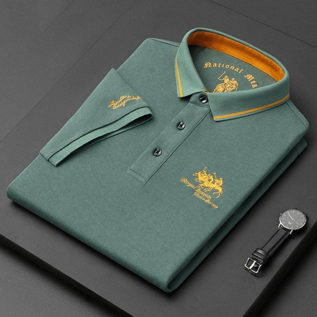 Austin | Stylish Button-Up Design Polo Shirt