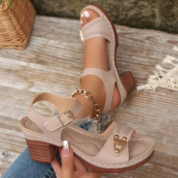 Angelica | Stylish and Comfortable Block Heel Sandals