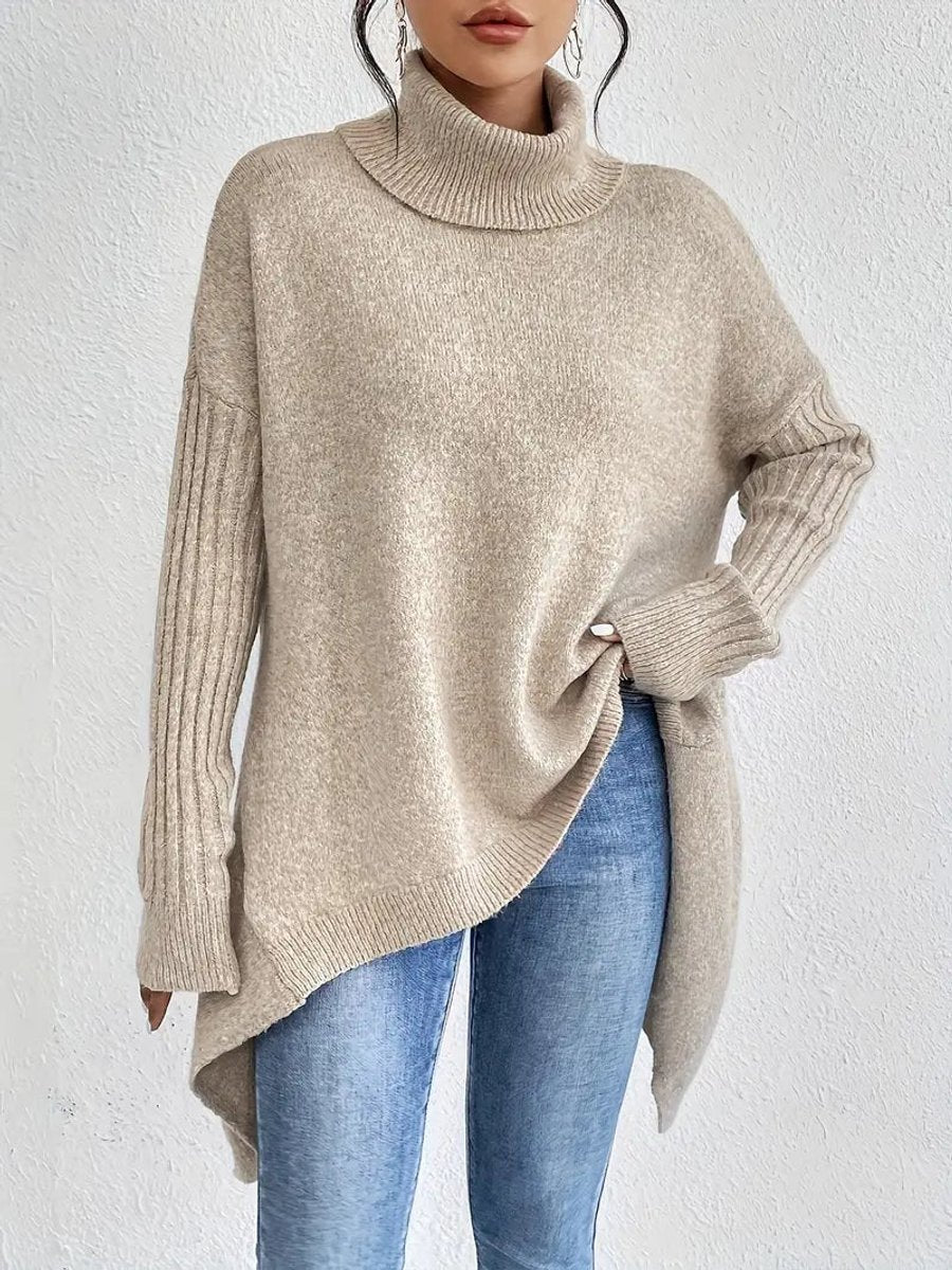 Charley | Cozy And Contemporary Oversized Turtleneck Sweater