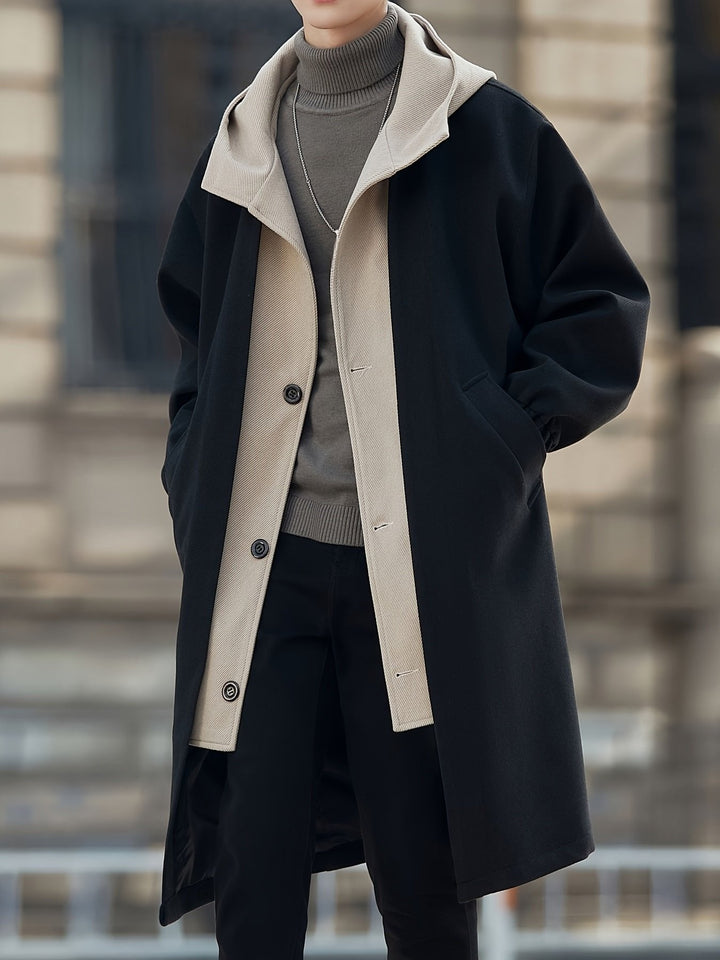 Hudson | Refined Hooded Longline Trenchcoat