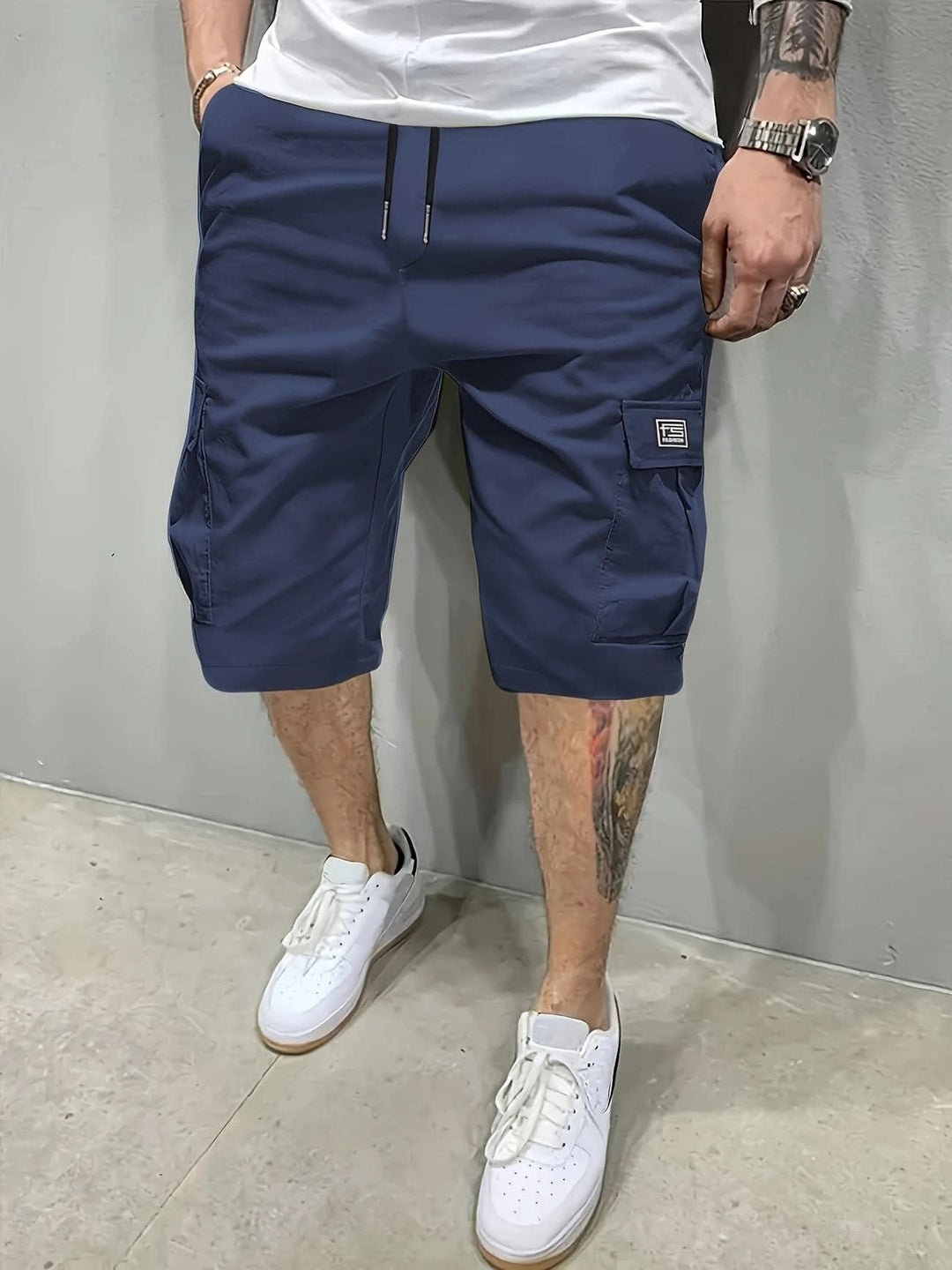Julian | Modern Relaxed Style Utility Shorts