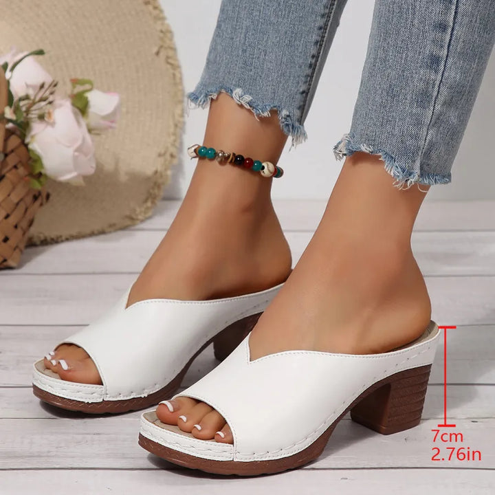 VERONA – LEATHER ORTHOPEDIC SANDALS