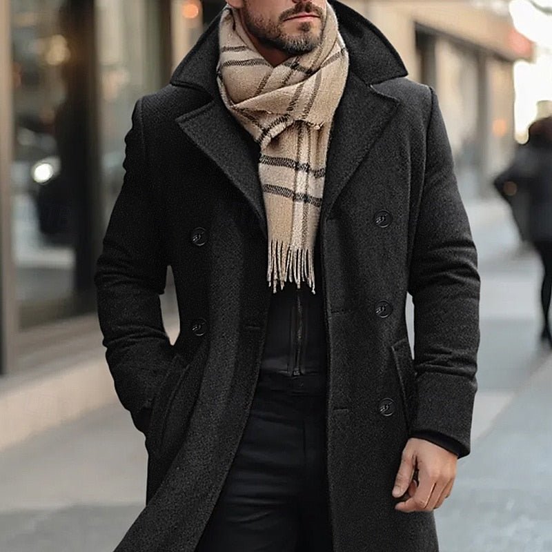 Samuel | Refined Double-Breasted Trenchcoat