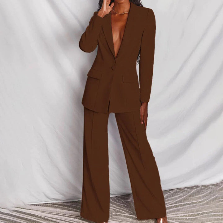 Evelina | Women's Elegant Blazer and Trouser Set