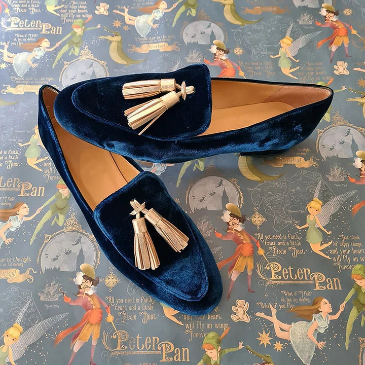 Elena | Women's Pointed-Toe Tassel Loafers