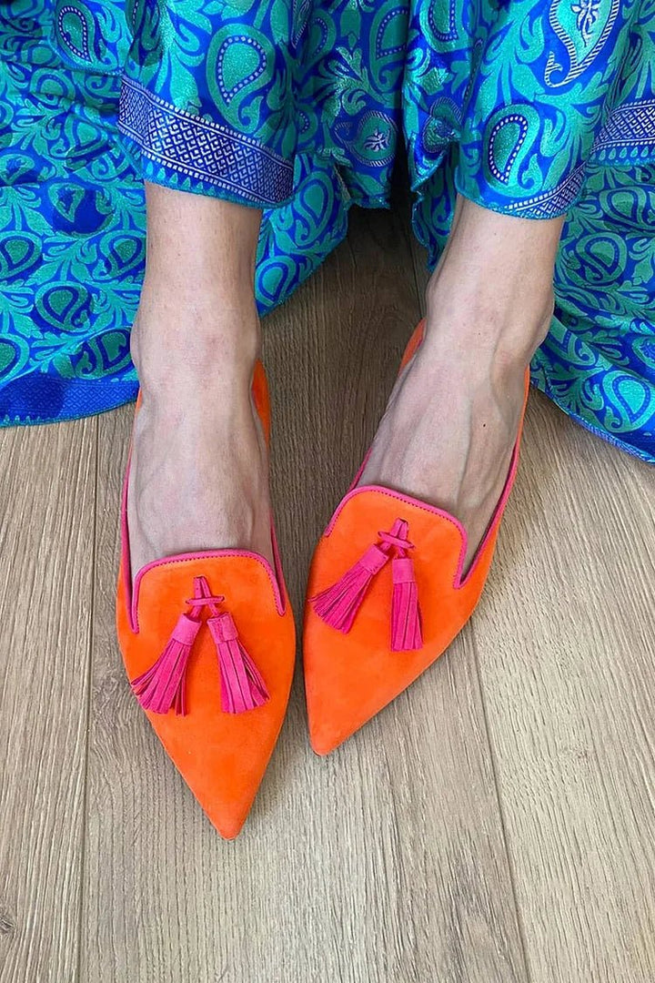 Emery | Chic Pointed-Toe Tassel Loafers