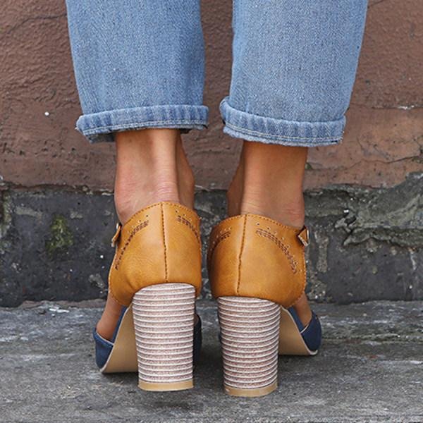 Mirella | Timeless Style Block-Heel Mary Janes