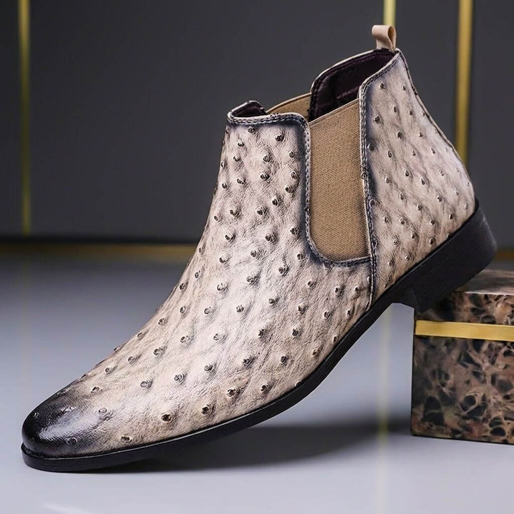 Nolan | Handcrafted Leather Boots with Cushioned Insoles