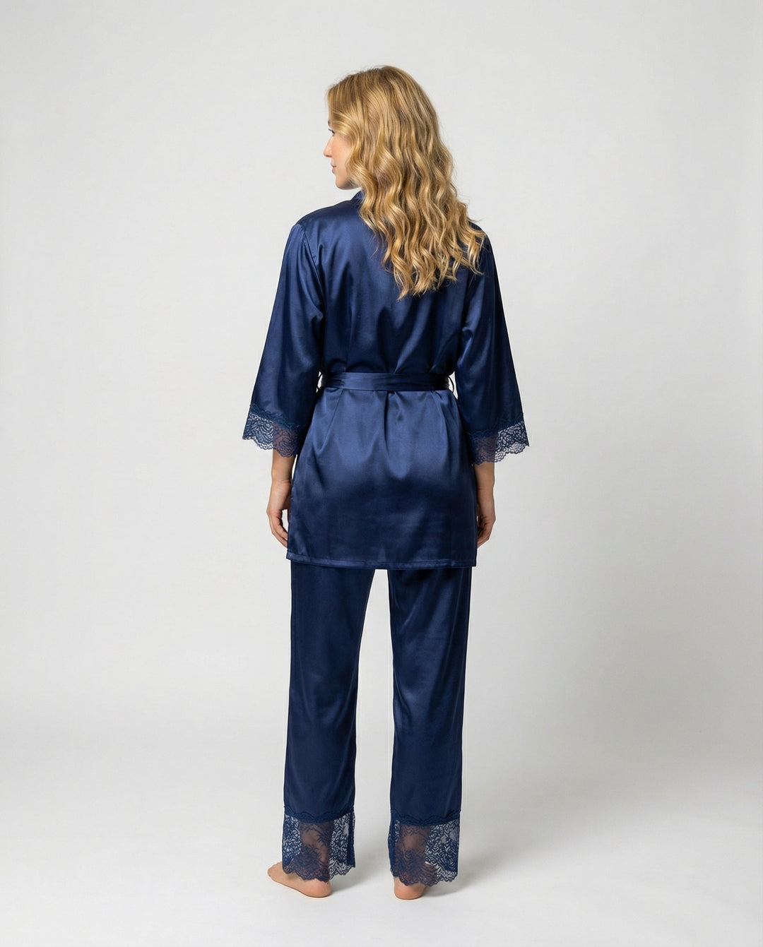 Ashlyn | Luxurious Silk Pajama & Lounge Set