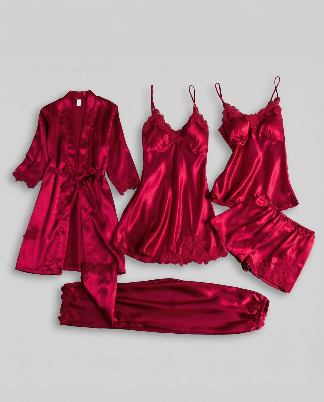 Ashlyn | Luxurious Silk Pajama & Lounge Set
