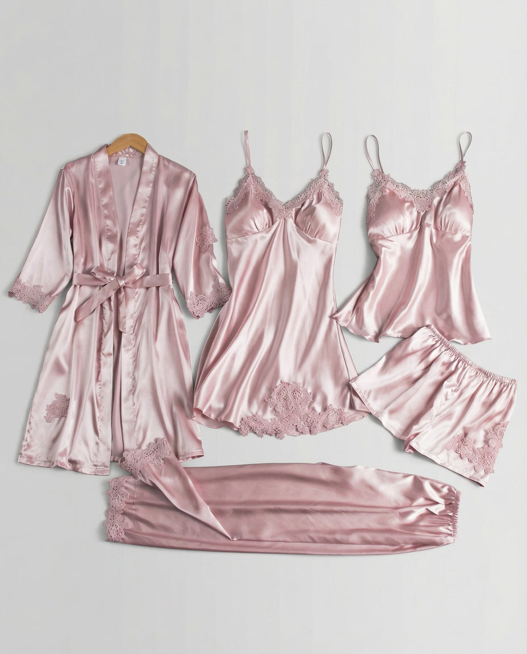 Ashlyn | Luxurious Silk Pajama & Lounge Set
