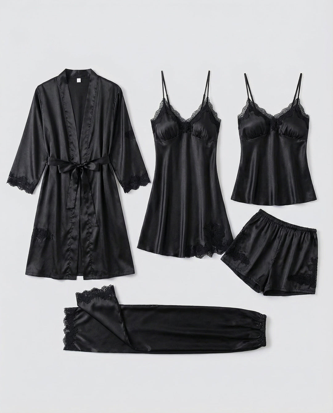 Ashlyn | Luxurious Silk Pajama & Lounge Set