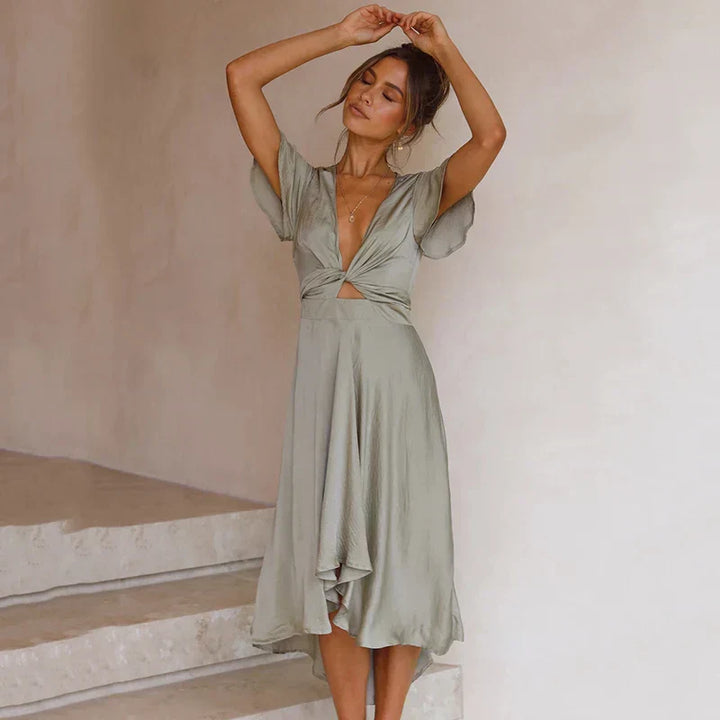 Eva - Rosewood Dress