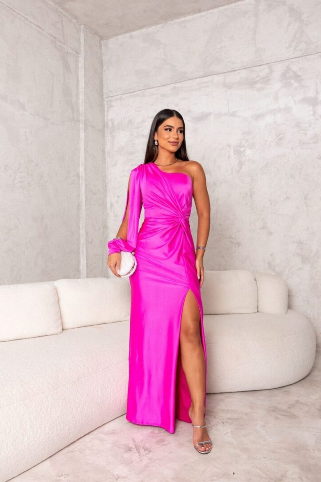 Stella | Elegant One-Shoulder Homecoming Dress