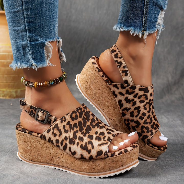 Adriana | Comfortable Platform Wedge Sandals