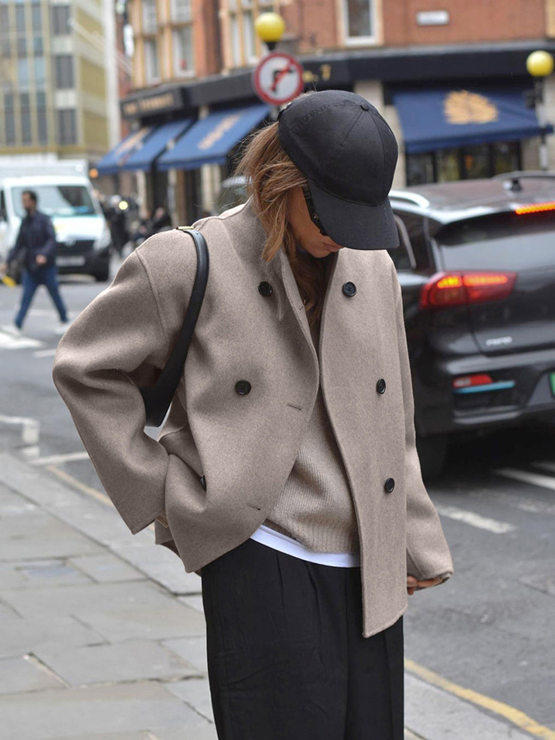 Charlene | Women's Double Breasted Pea Coat