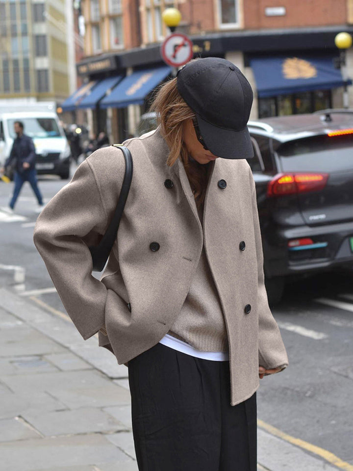 Charlene | Women's Double Breasted Pea Coat