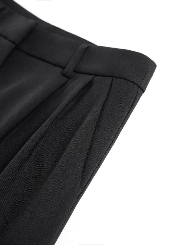 Rosemary | High-Waisted Pleated Wide-Leg Pants for Elegant Style