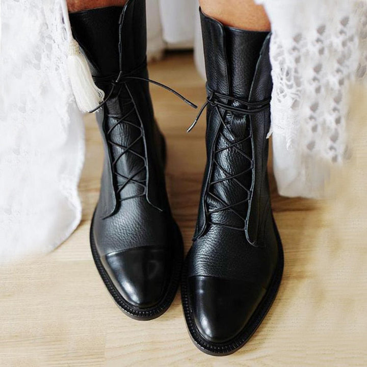 Aliana | Premium Contoured Luxury Leather Boots