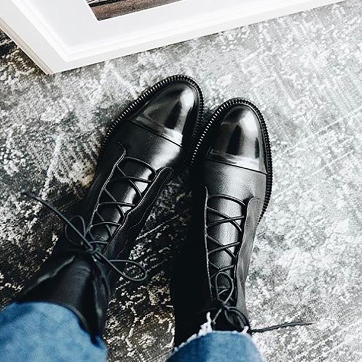 Aliana | Premium Contoured Luxury Leather Boots