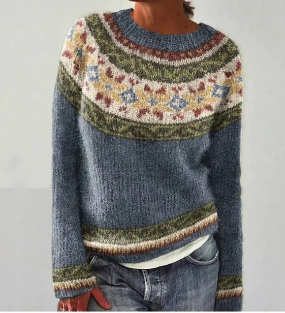Olivia | Retro Autumn Sweater