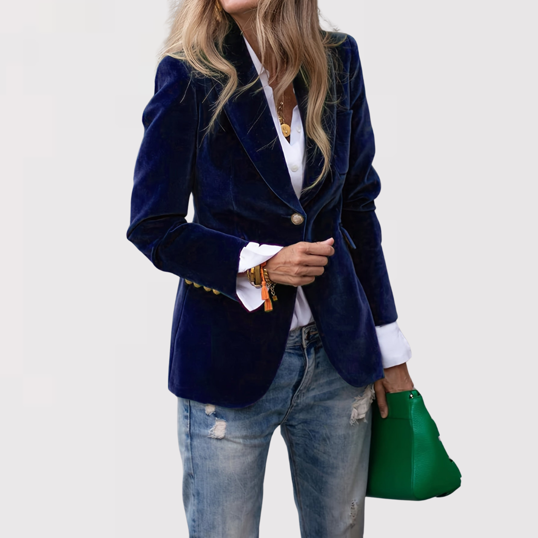 MARLENA - Luxurious Velvet Jacket