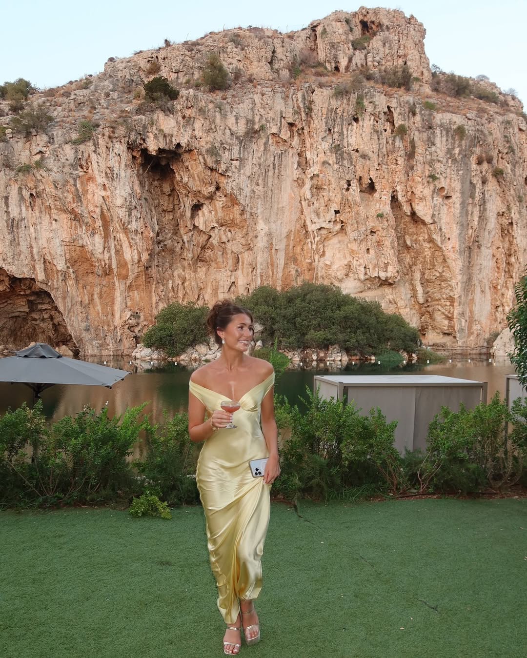 Dove | Strapless Off-Shoulder Evening Dress