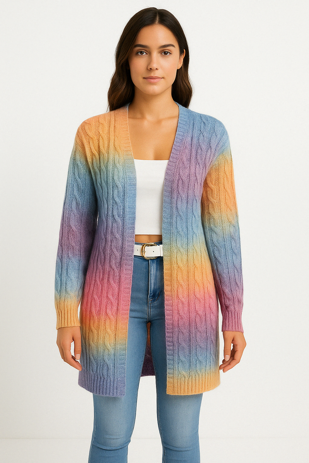 Ann | Women's Long Cardigan Sweater