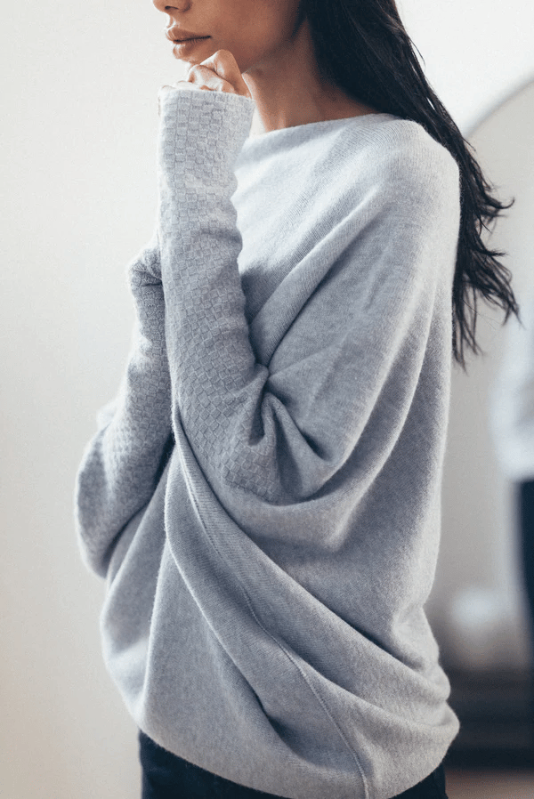 Celestina | Off Shoulder Long Sleeve Sweater