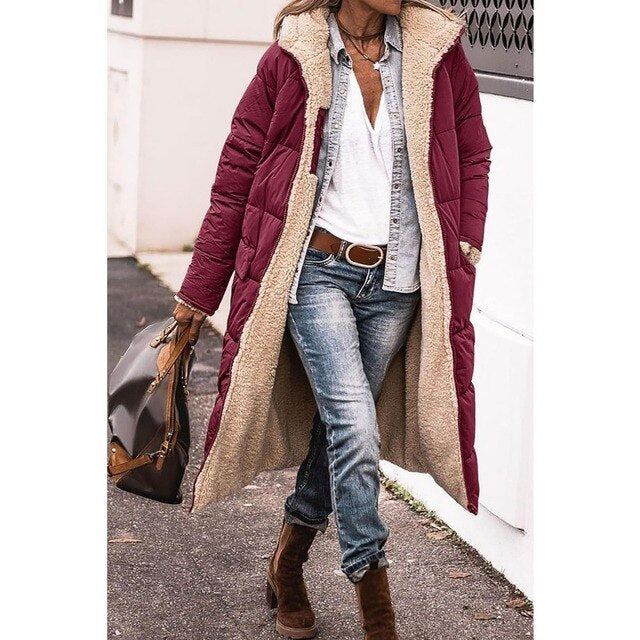 Ariella - Longline Sherpa Coat