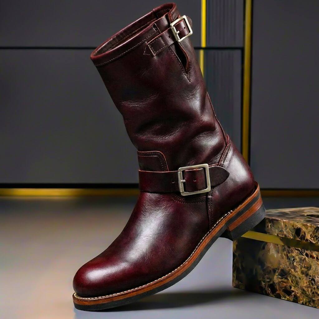 Aiden | Rugged Charm And Premium Vintage Leather Boots