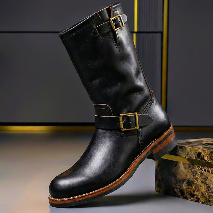 Aiden | Rugged Charm And Premium Vintage Leather Boots