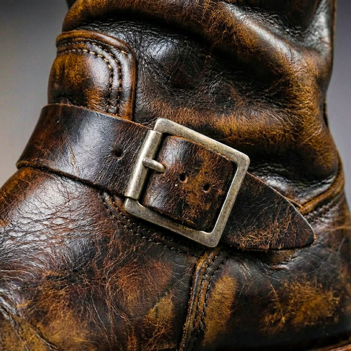 Aiden | Rugged Charm And Premium Vintage Leather Boots