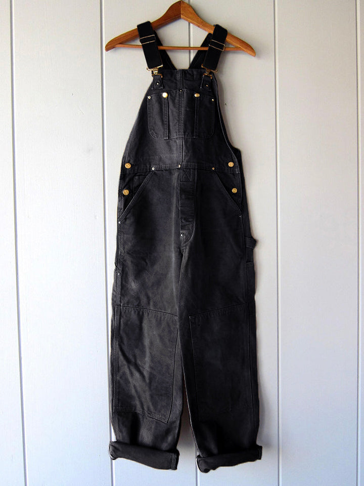 Women's Canvas Dungarees – Relaxed Fit & Workwear-Inspired Style
