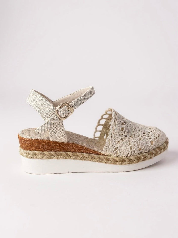 Julieta | Boho Crochet Espadrille Comfort Sandals