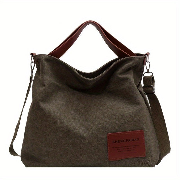 Emery | Large Shoulder Canvas Tote Bag