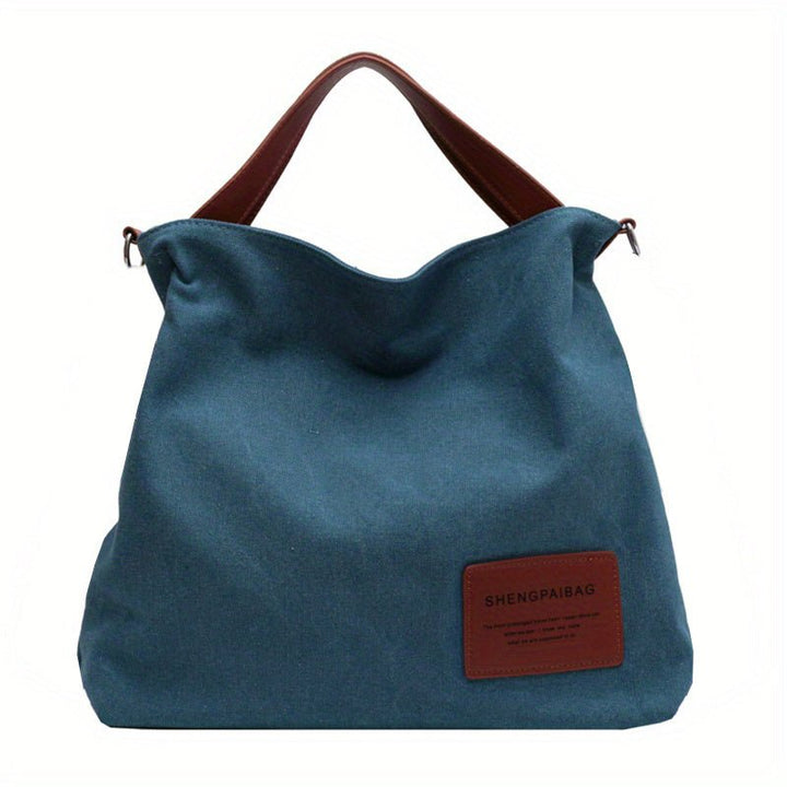 Emery | Large Shoulder Canvas Tote Bag