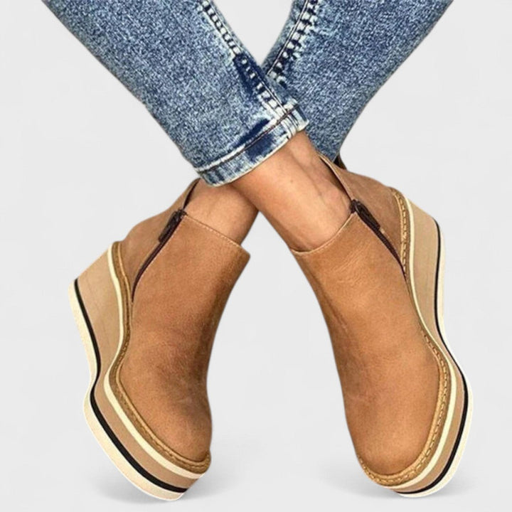 Lydia | Comfortable And Waterproof platform boots