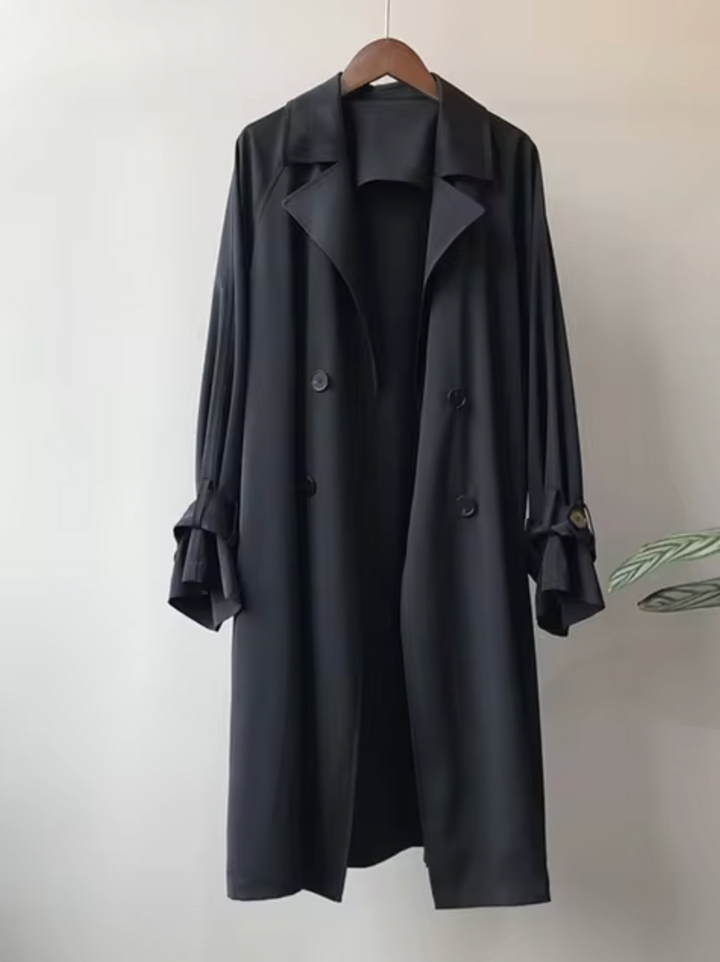 Juliane | Timeless Long Waterproof Trench Coat