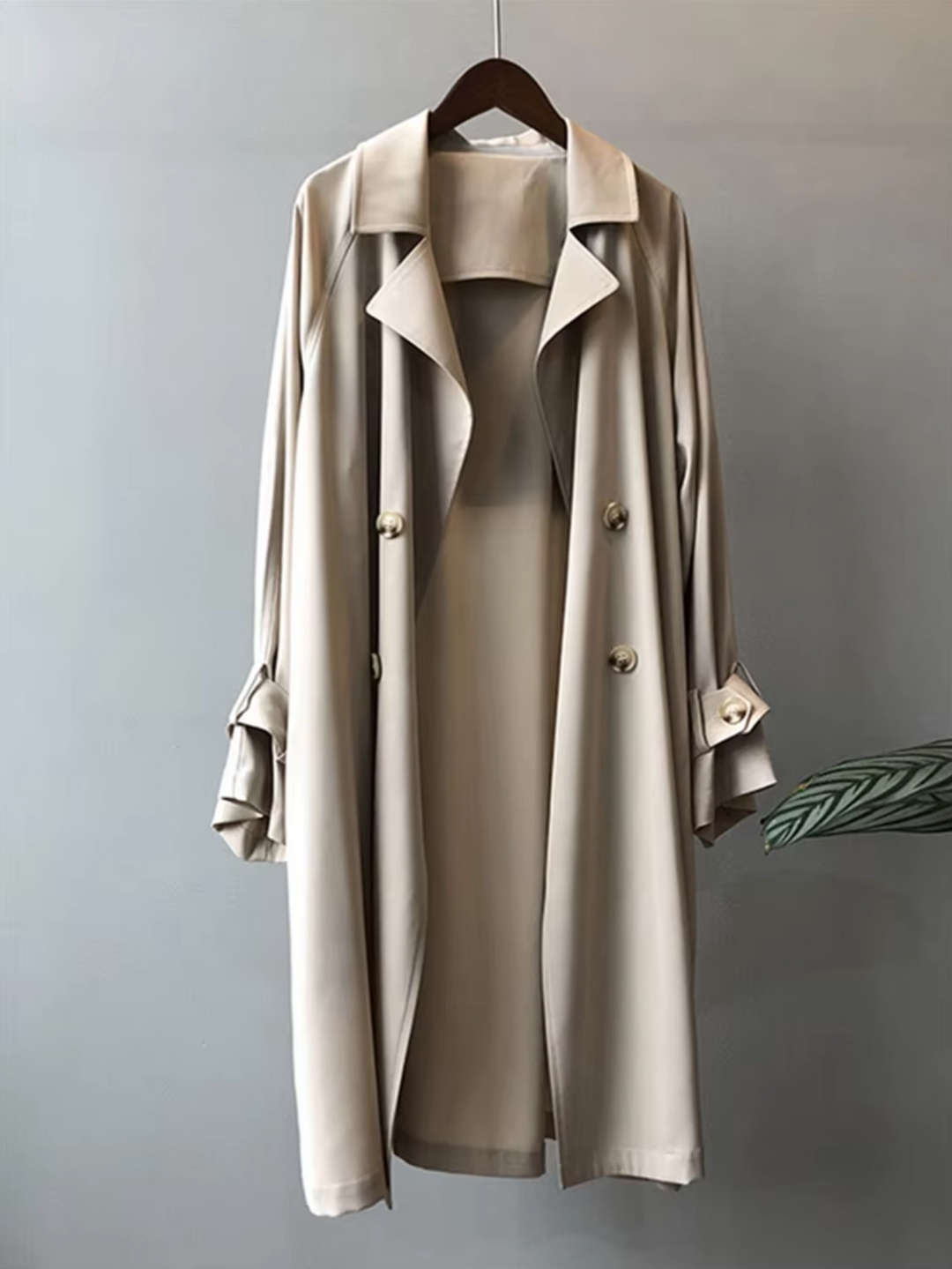 Juliane | Timeless Long Waterproof Trench Coat