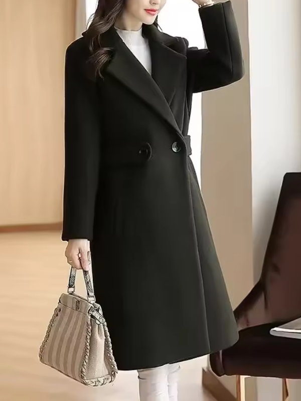 Felicia | Women's Belted Midi Coat