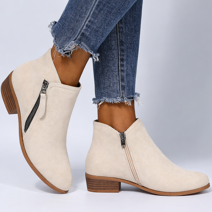 Alice | Chic and Elegant Low-Heel Ankle Boots