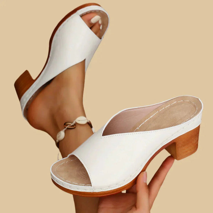 Alaina | Orthopedic Block Heel Sandals for Everyday Elegance