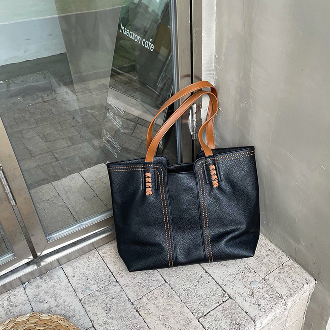 Elaine | Minimalist Vegan Leather Tote Bag