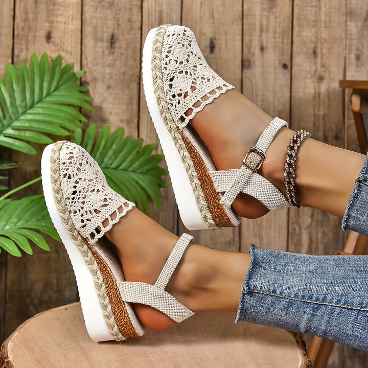 Mazie | Breathable Multi-Strap Plantar Stabilization Sandals